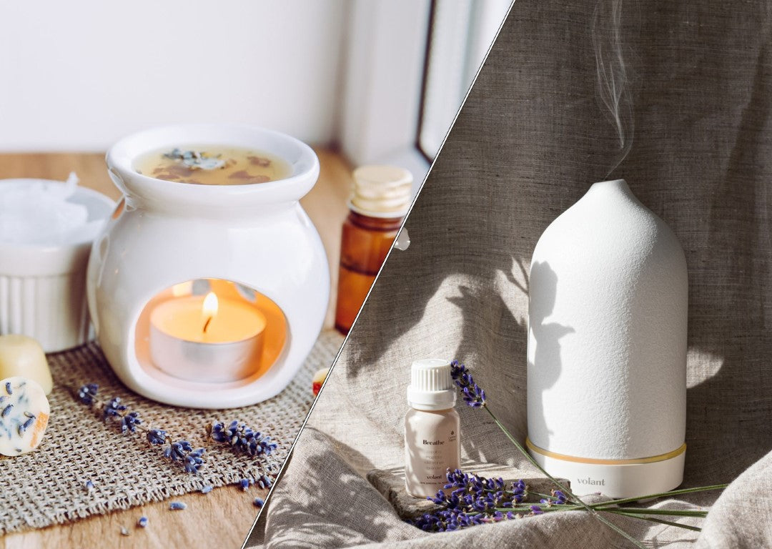 Heat vs ultrasonic essential oil diffusers