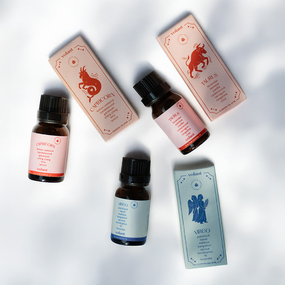 Earth Element Zodiac Essential Oil Trio