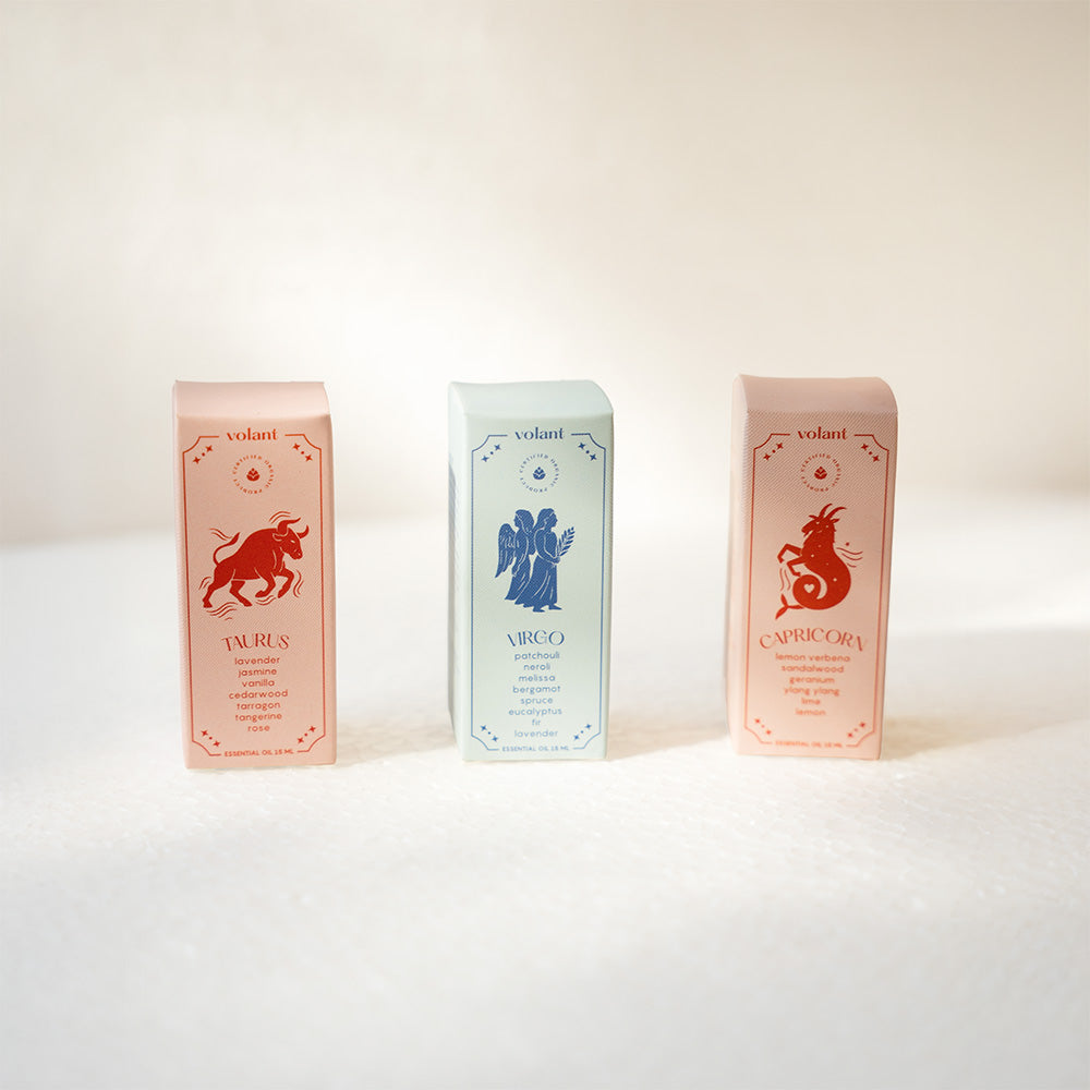 Earth Element Zodiac Essential Oil Trio