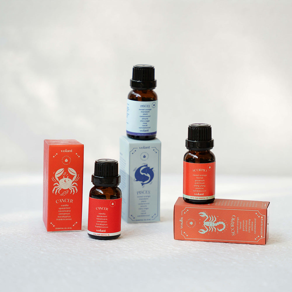 Vattenelement Zodiac Trio Eterisk olja