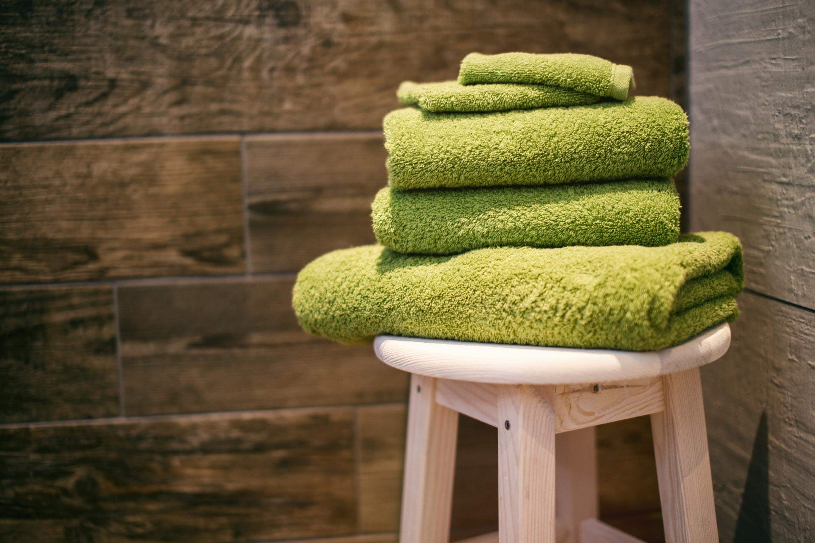 A towel freshener that smells like sea breeze