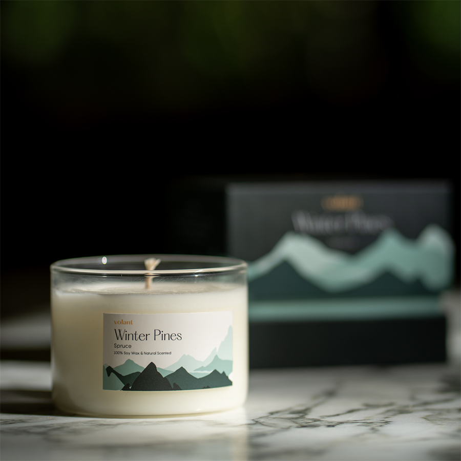 Winter Pines Scented Candle