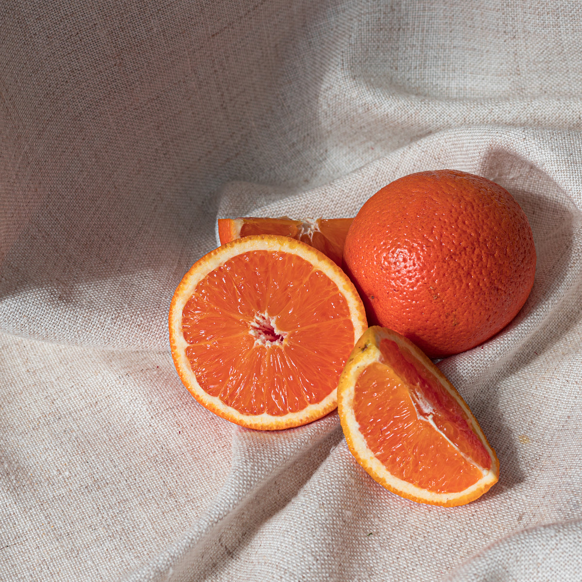Skivor av ekologisk grapefrukt